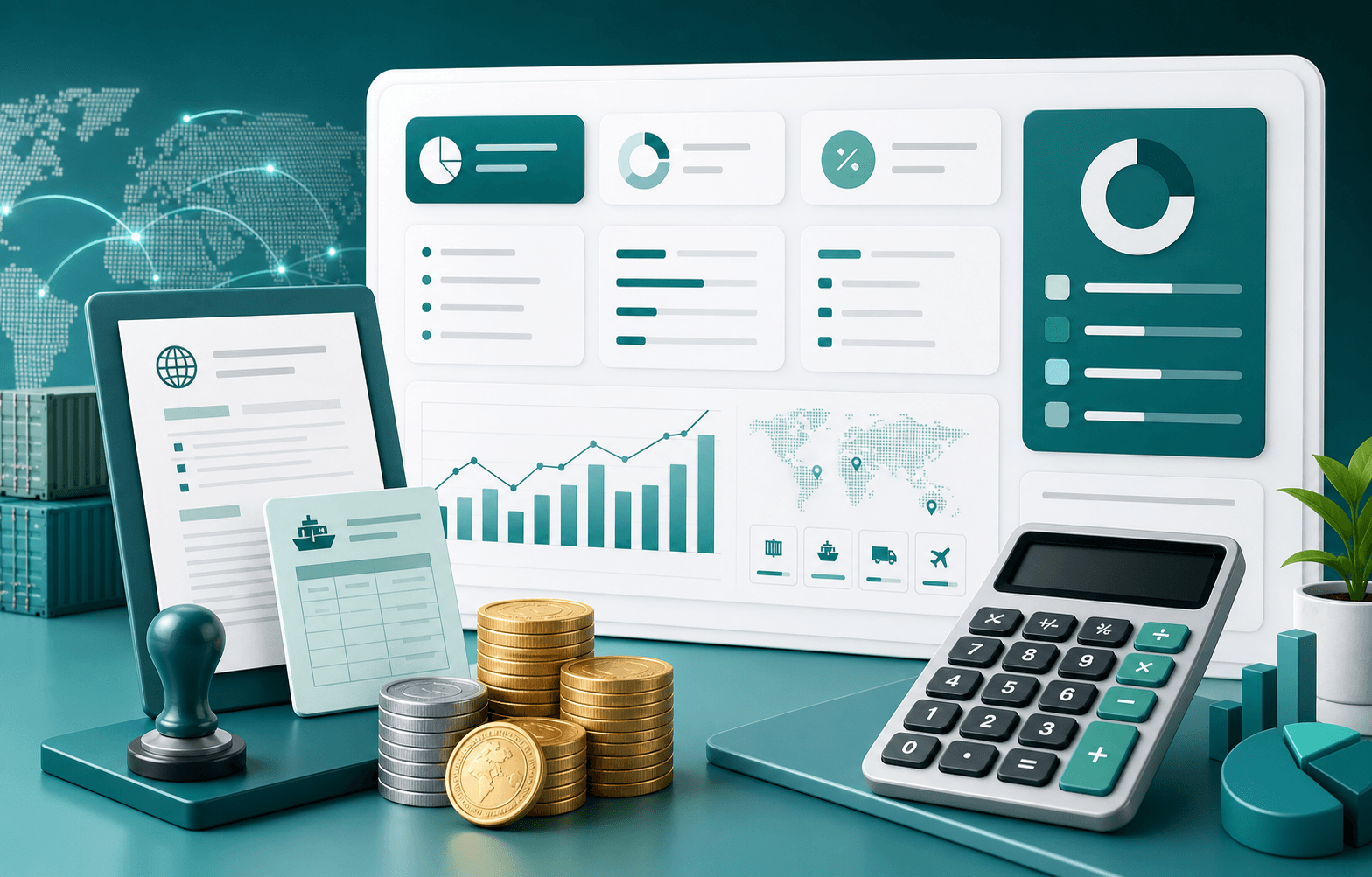 Illustration for the duty calculator tool