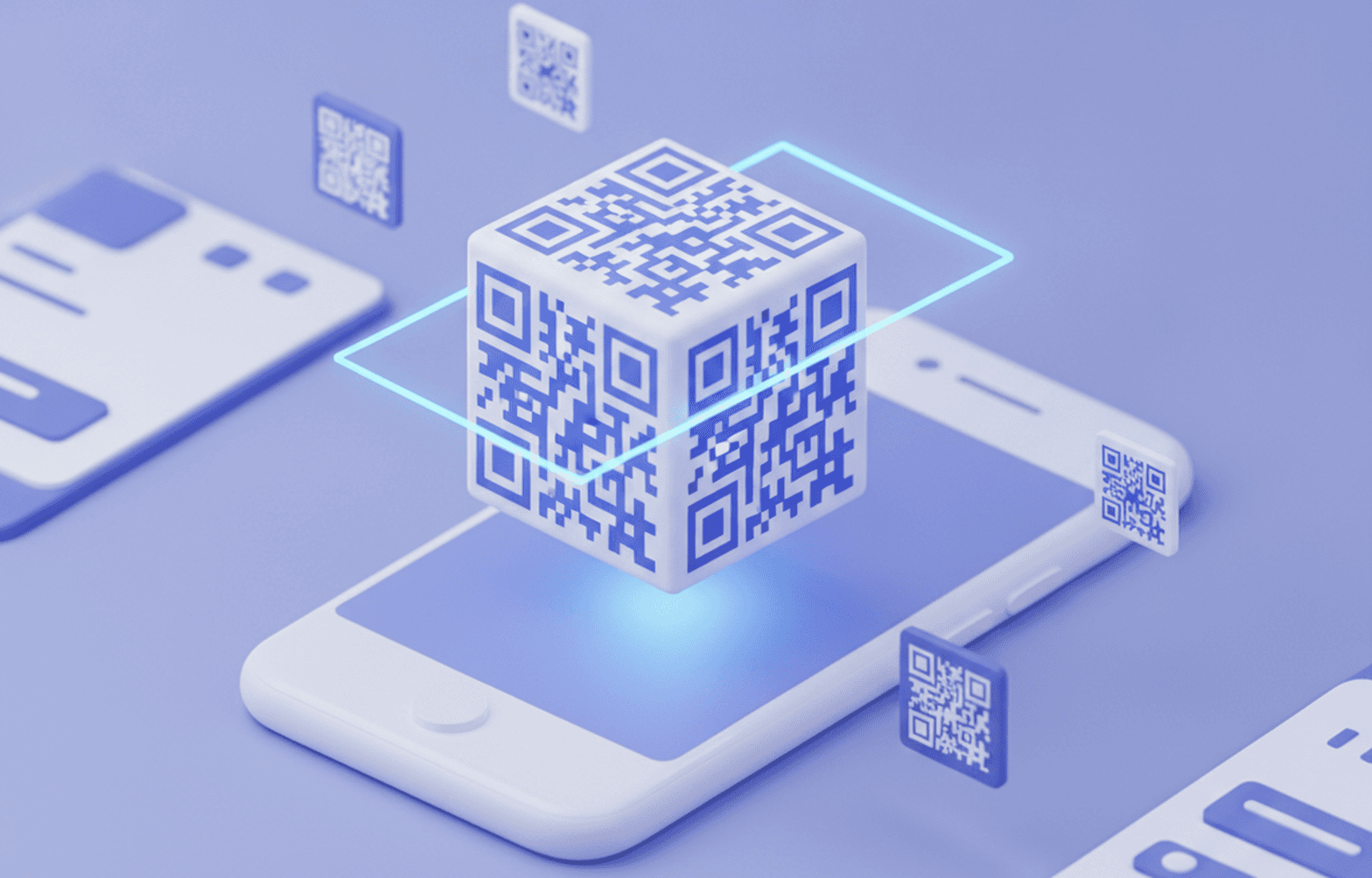 Illustration for the QR code tool